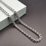 Titanium Steel Dragon Bone Chain Necklace - Image 3