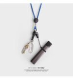 Handmade | Feather & Letter Lanyard - Image 6