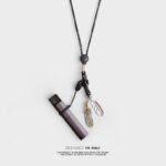 Handmade | Feather & Letter Lanyard - Image 4