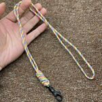 Paracord Lanyard with Braided Detail & Lobster Clasp - Image 6