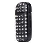 Silver Rivet Style Protective Case(Black) - Image 2