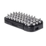 Silver Rivet Style Protective Case(Black) - Image 3