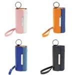 Portable Leather Storage Bag  / 3.0 DUO(Brown+Blue) - Image 2