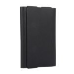 Cross Pattern Leather Storage Bag(Black) - Image 2