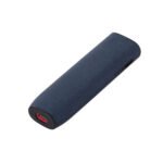 Twill TPU+PU Case with Lanyard(Blue)