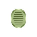 Rod Replacement Decoration Color Cap with Removal Tool(Striped Green)