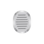 Rod Replacement Decoration Color Cap with Removal Tool(Striped Silver)
