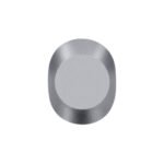 Rod Replacement Decoration Color Cap with Removal Tool(Plain Grey)