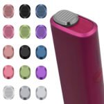 Rod Replacement Decoration Color Cap with Removal Tool(Plain Silver) - Image 2