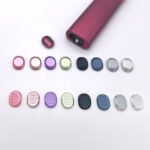 Rod Replacement Decoration Color Cap with Removal Tool(Plain Silver) - Image 4